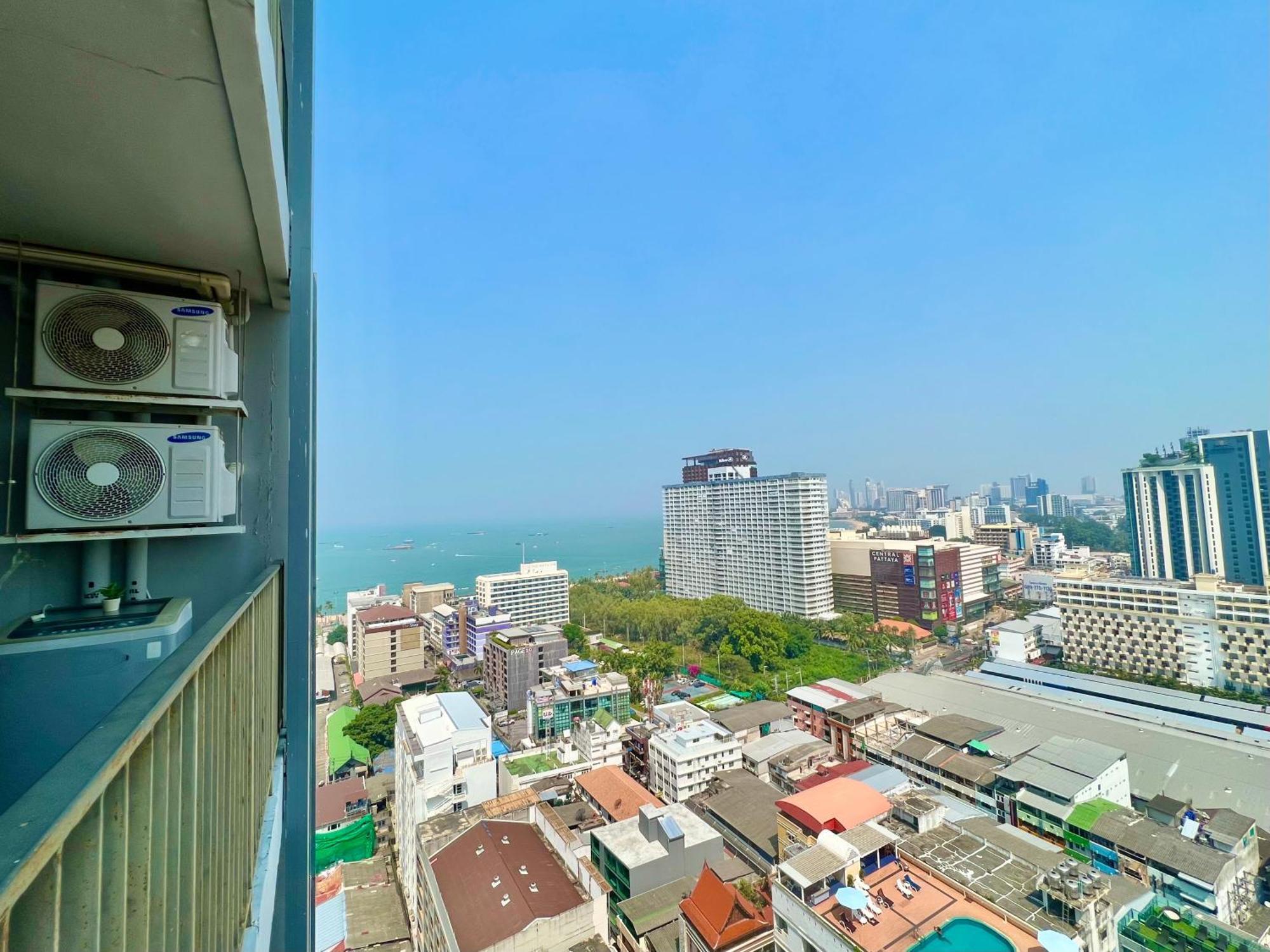 Sea View Pattaya Beach @The Base Central Pattaya Exterior foto